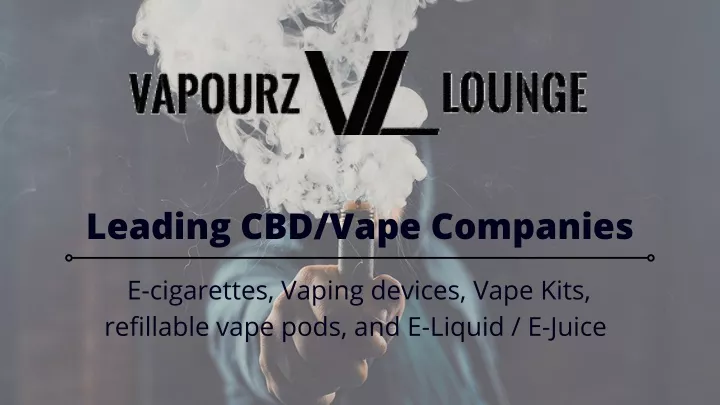 leading cbd vape companies