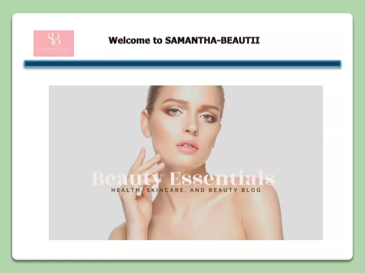 welcome to samantha beautii