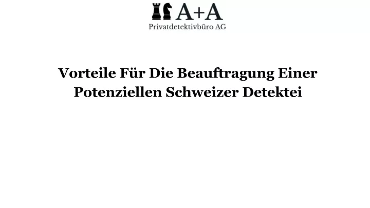 vorteile f r die beauftragung einer potenziellen