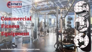 Buy Commercial Fitness Equipment-Consolidated Fitness Equipment
