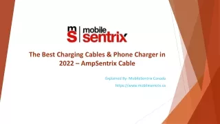 The Best Charging Cables & Phone Charger in 2022 – AmpSentrix Cable