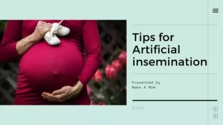 Tips for Artificial insemination