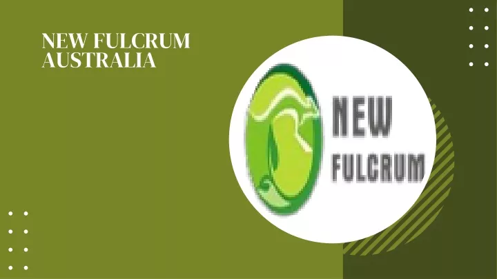 new fulcrum australia