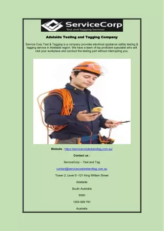 adelaide adelaide testing