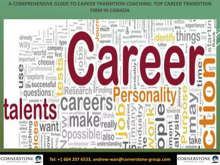 a comprehensive guide to career transition