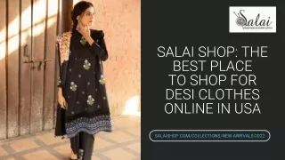 Desi Clothes Online USA