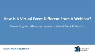 How is a Virtual Event Different from a Webinar_