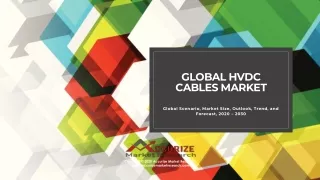 Global HVDC Cables Market