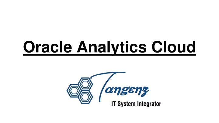 oracle analytics cloud