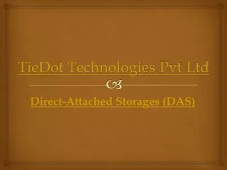 Direct-Attached Storages (DAS) | Dell PowerVault MD1200, 1400