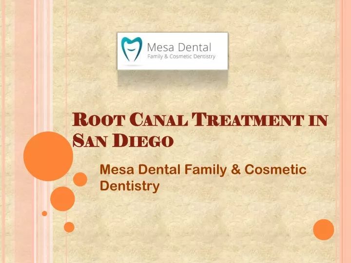 root canal treatment in san diego