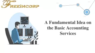 a fundamental idea on the basic accounting services