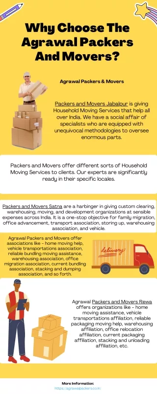 Why Choose The Agrawal Packers And Movers?