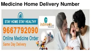 Medicine Home Delivery Number