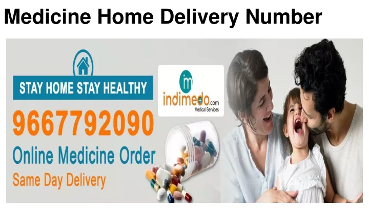 medicine home delivery number