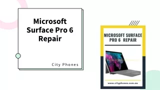 Microsoft Surface Pro 6 Repair in Melbourne and Greensborough