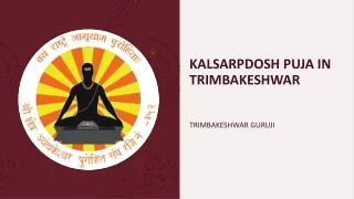 kalasarp dosh puja in trimbakeshwar