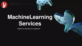 machinelearning services what