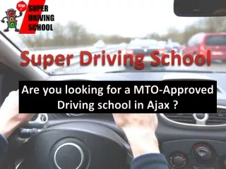 affordable driving school in Ajax