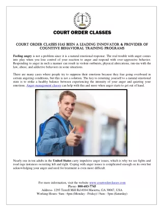 Court Order Classes Georgia