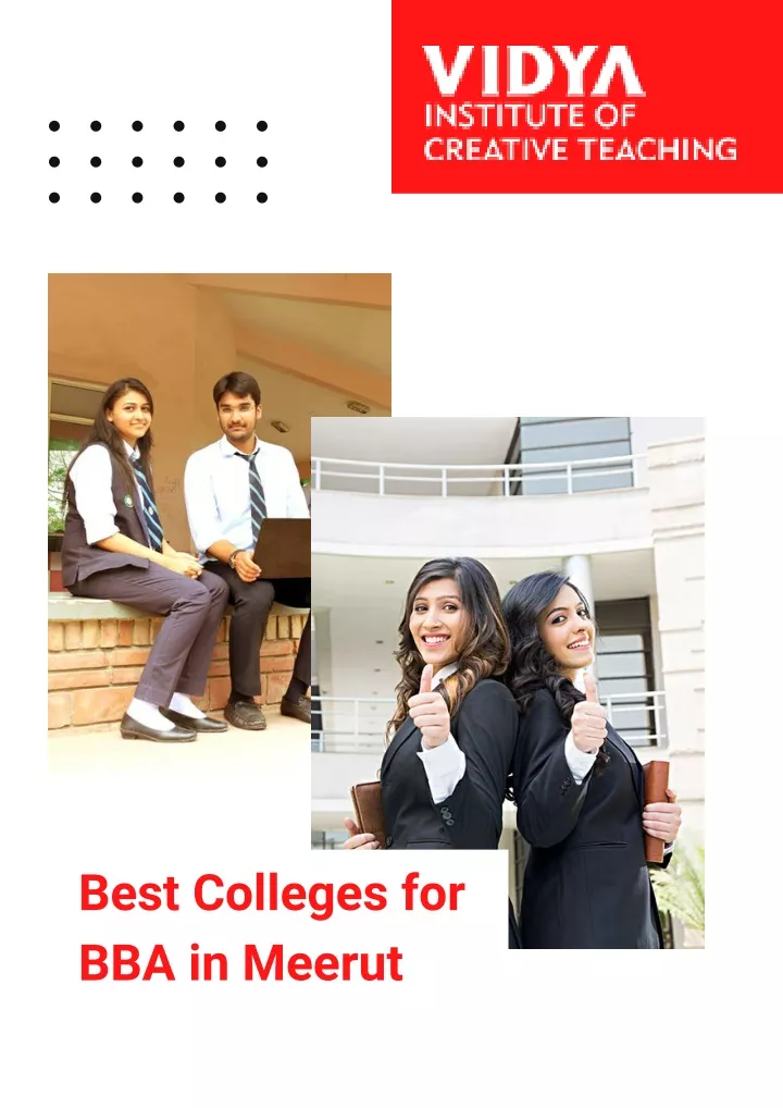 best colleges for bba in meerut