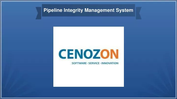 pipeline integrity management system
