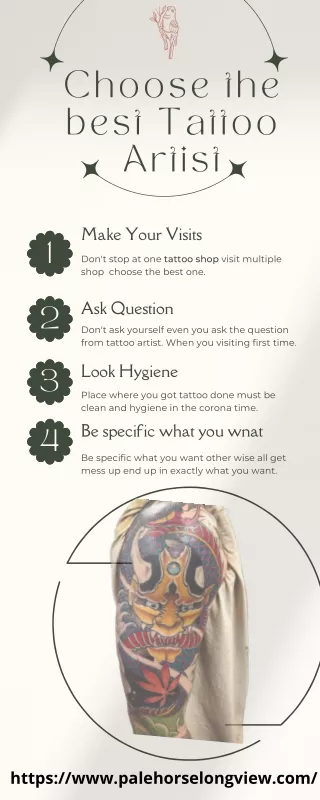 Guide -Choose the best Tattoo Artist