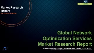market research report exclusive edition