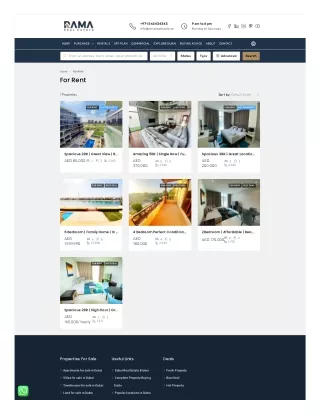 Properties for rent in Dubai