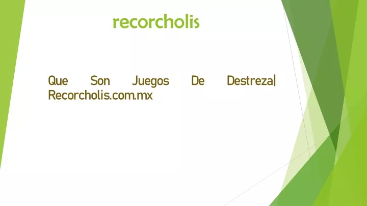 recorcholis