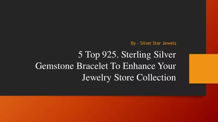 by silver star jewels