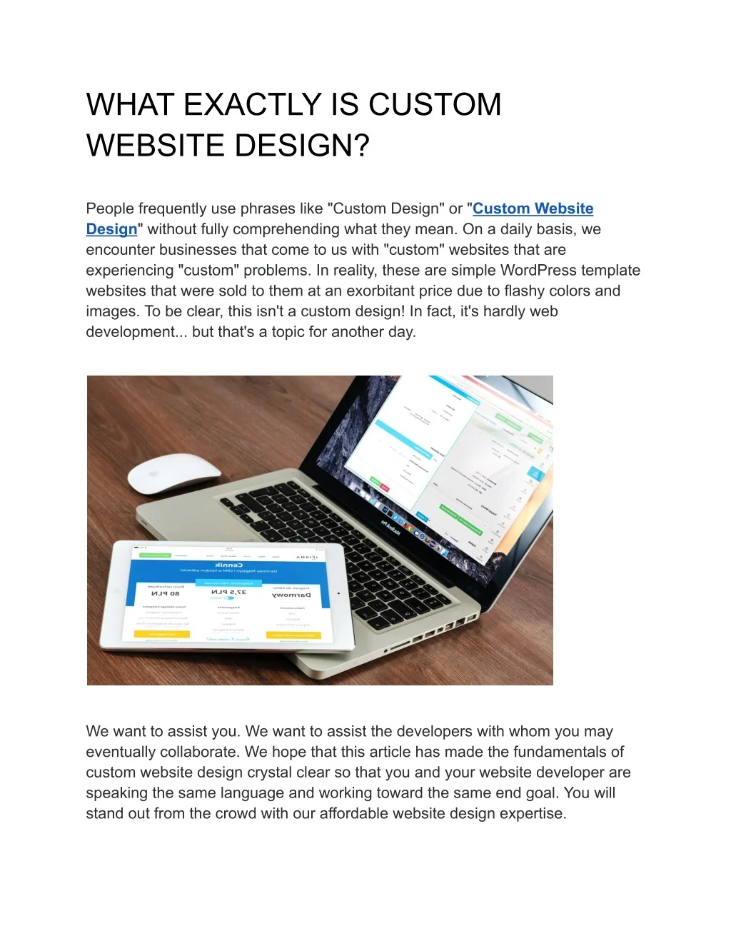 PPT - Custom website design PowerPoint Presentation, free download - ID ...