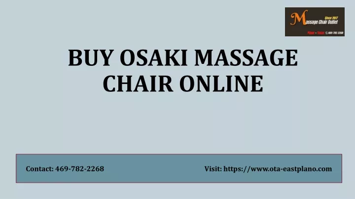 buy osaki massage chair online