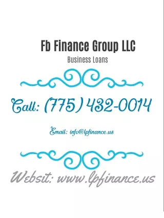 Business Loan