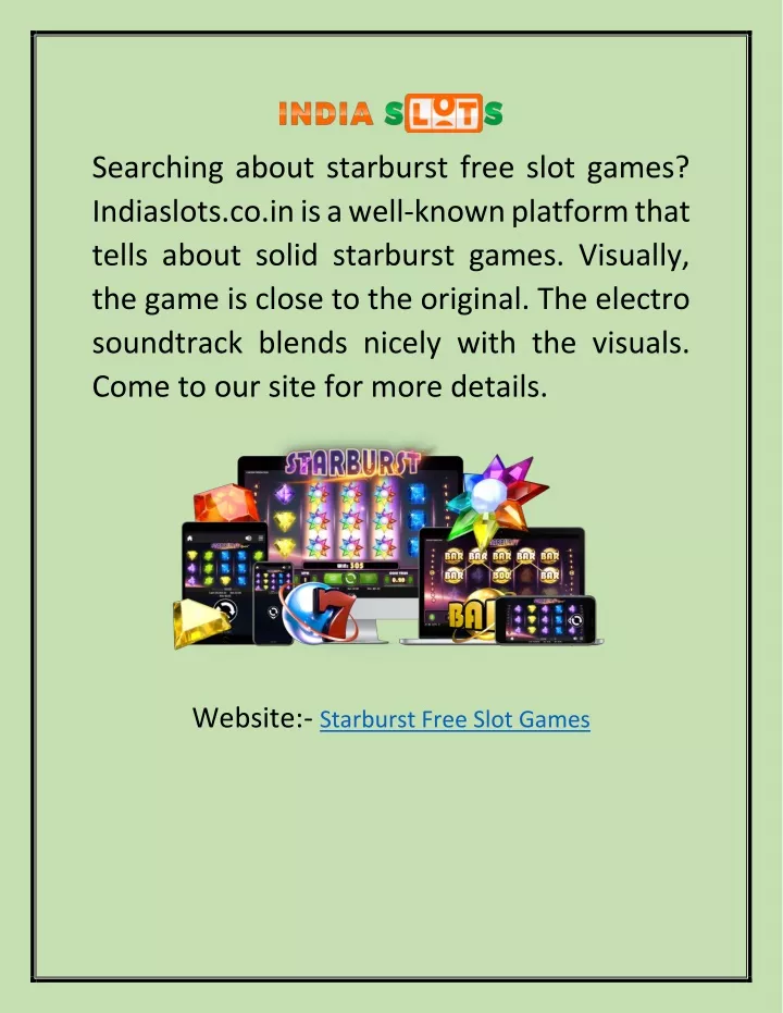 searching about starburst free slot games