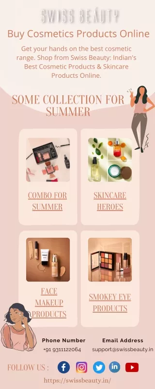 Swiss Beauty - Buy Cosmetics Products Online