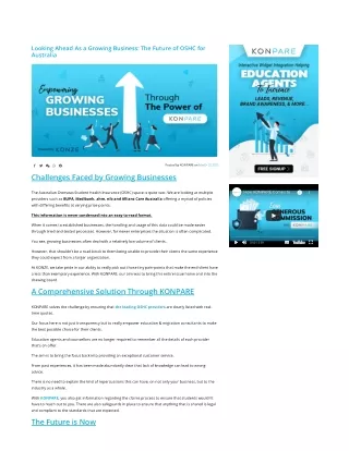 Looking Ahead As a Growing Business The Future of OSHC for Australia