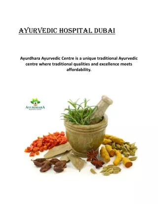 Ayurvedic Hospital Dubai - Ayurdhara Ayurvedic-converted