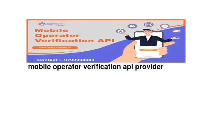 mobile operator verification api provider