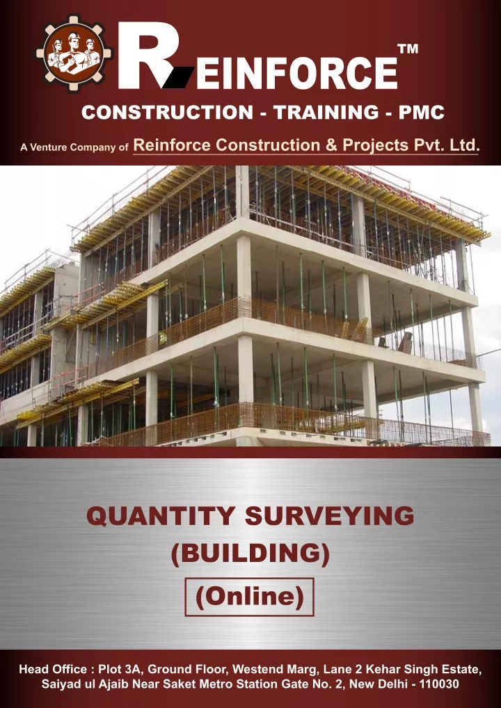r construction training pmc