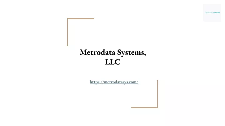 metrodata systems llc