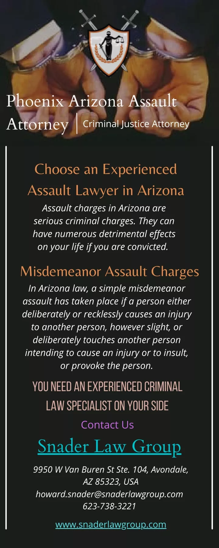 phoenix arizona assault attorney