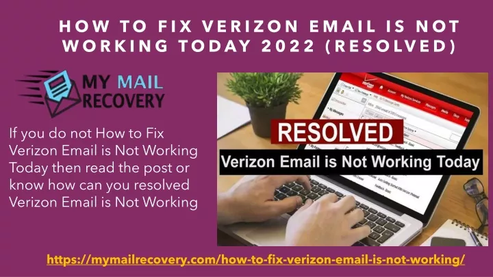 how to fix verizon email is not working today 2022 resolved