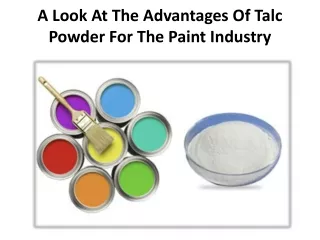 Production & processing of Talc powder