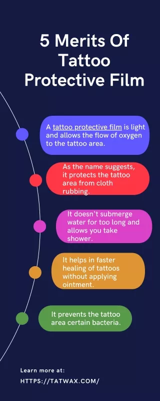 5 Merits Of Tattoo Protective Film