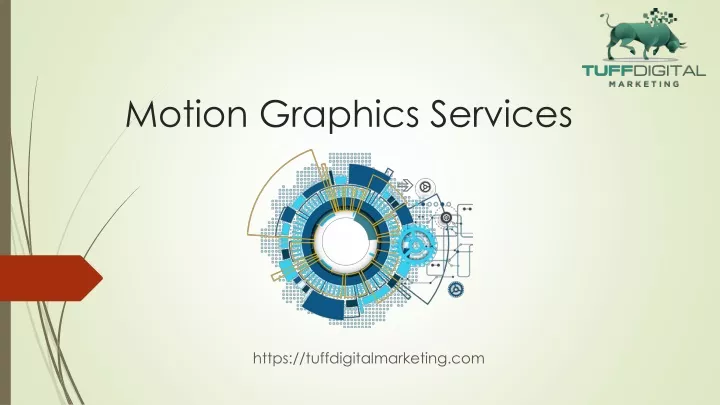 motion graphics services