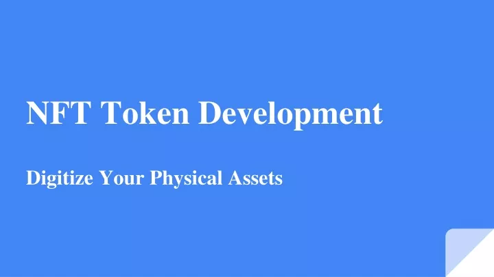 nft token development