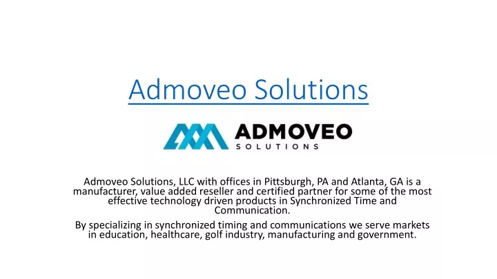 admoveo solutions