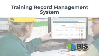 Training Record Management System