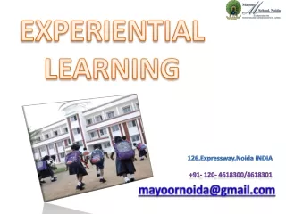 EXPERIENTIAL LEARNING